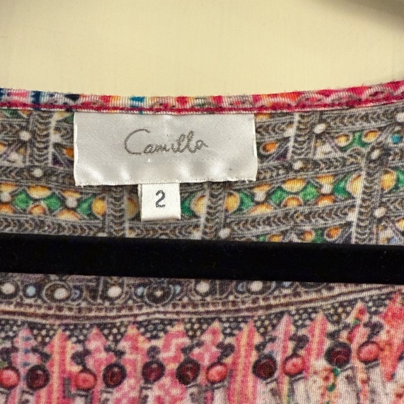 Camila: Colorful Women's Top with beading - Picture 8 of 8